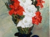 Gladiole - ulei pe panza, 70x30 cm